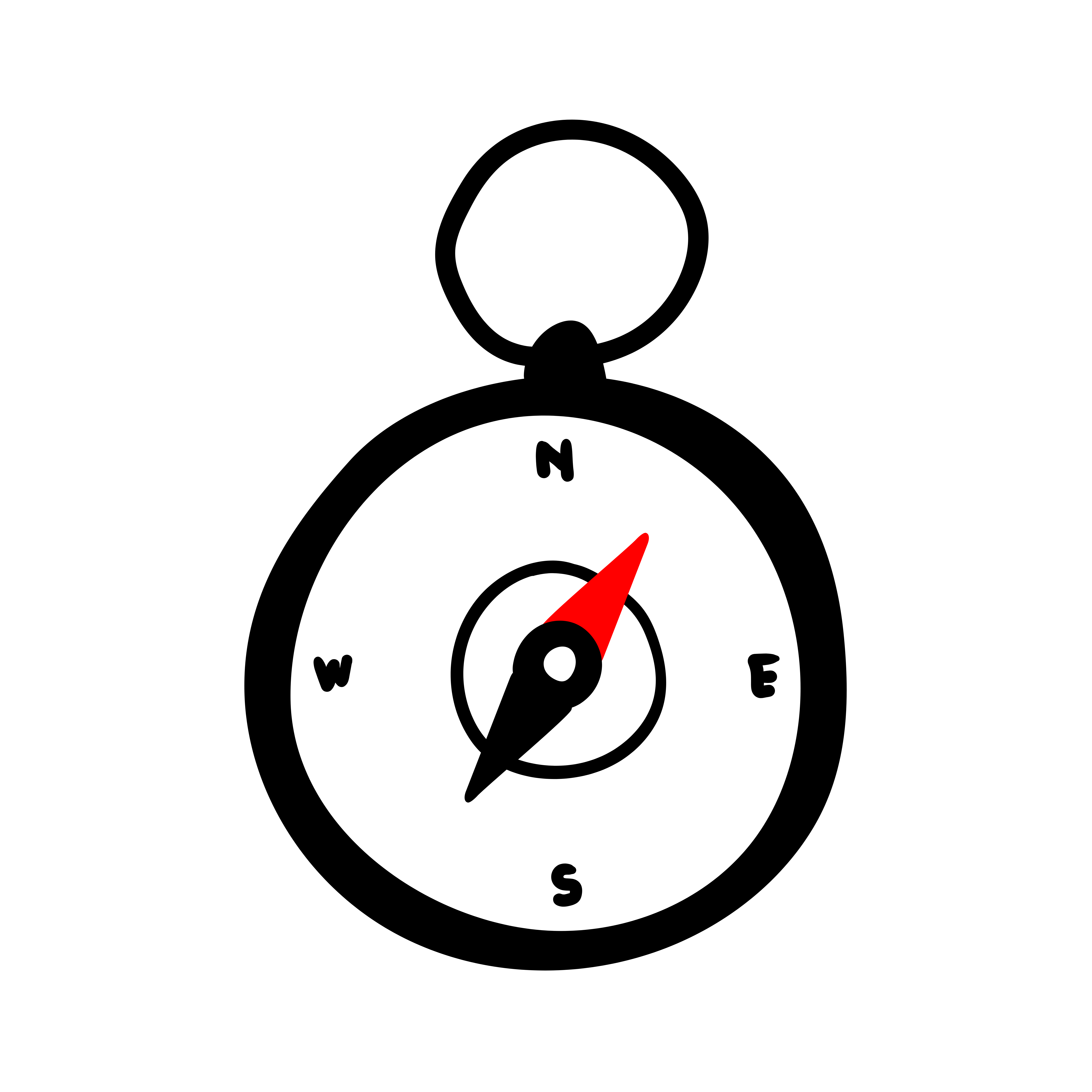 Cartoon Compass Cartoon Compass