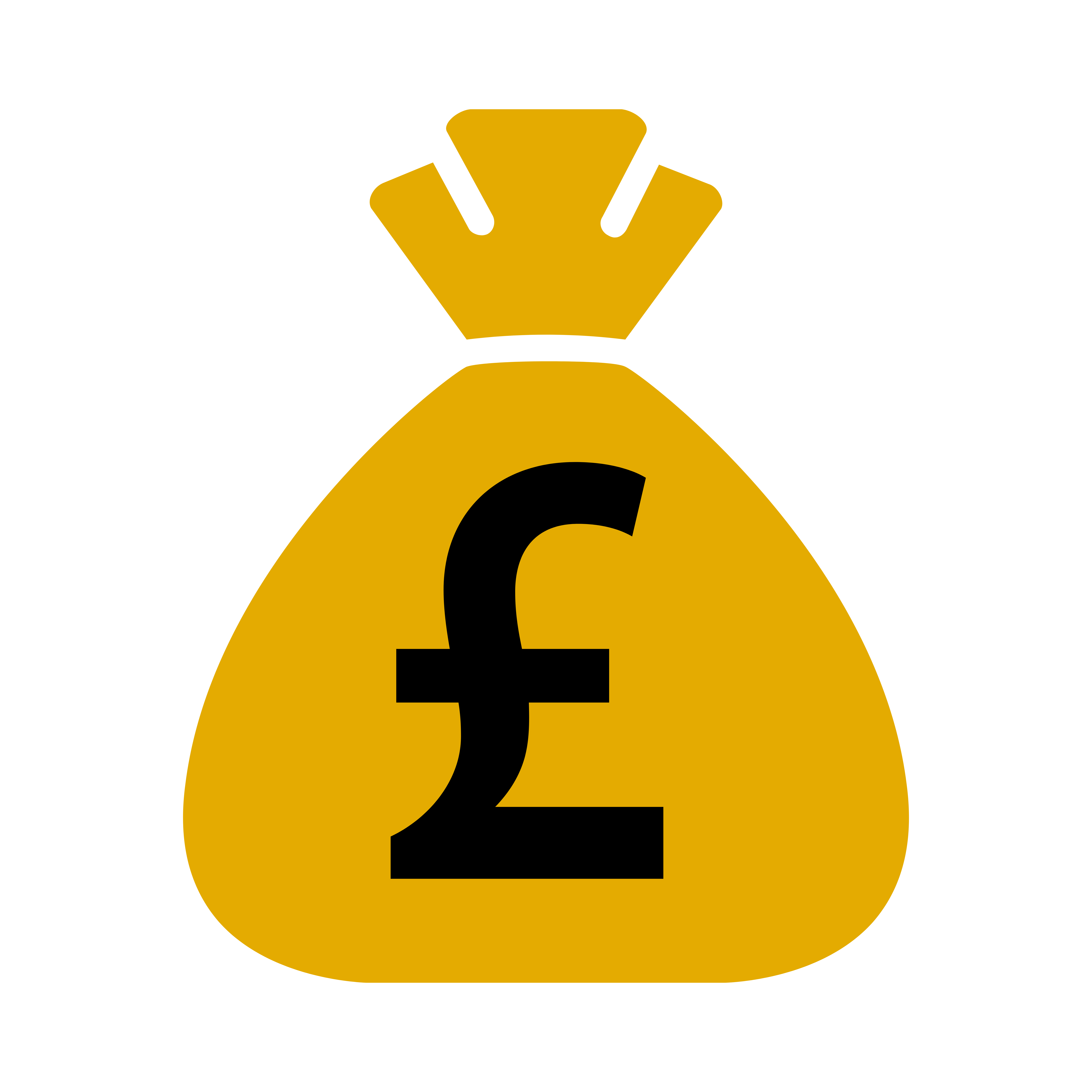 Cartoon Money Bag Cartoon Money Bag