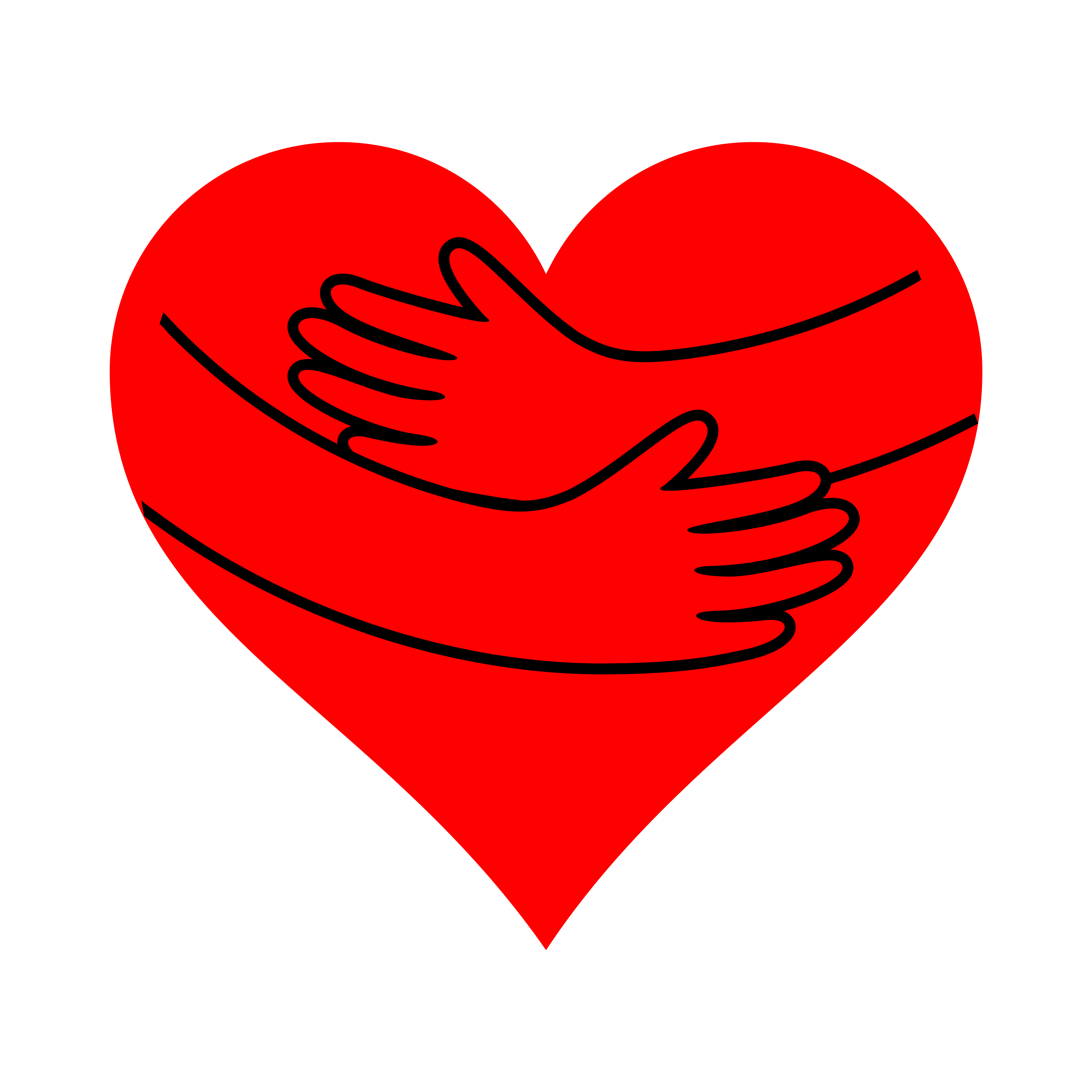 Heart With Hugging Arms Heart With Hugging Arms