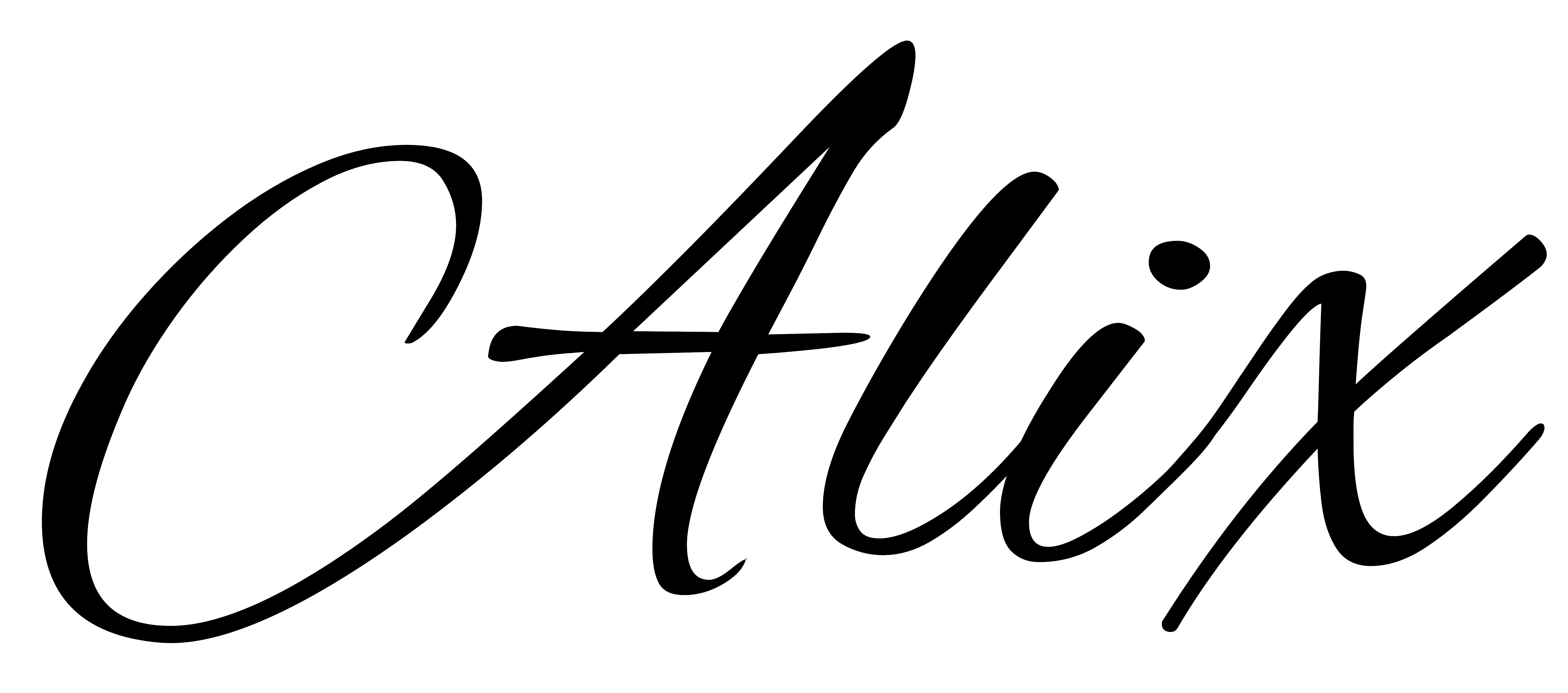 Alix - my signature Alix - my signature